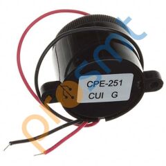 CPE-251 AUDIO PIEZO INDICATOR 4-28V CHAS - ALARM, BUZZER, SIREN