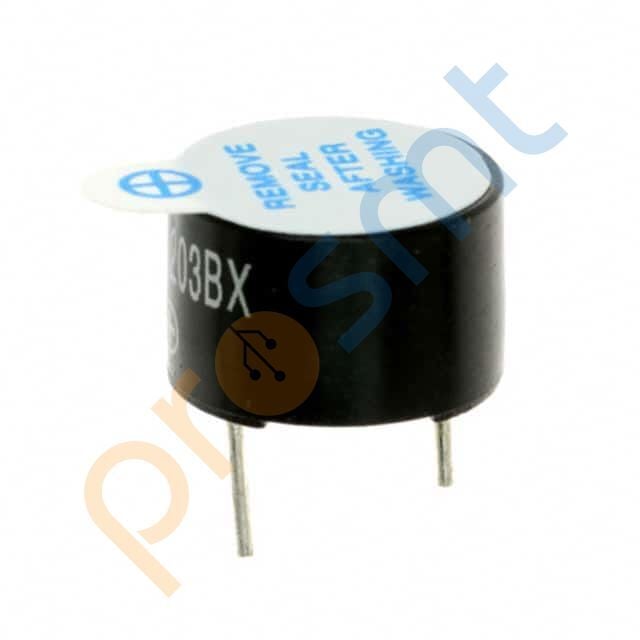 WST-1203BX AUDIO MAGNETIC XDCR 2-5V TH - ALARM, BUZZER, SIREN