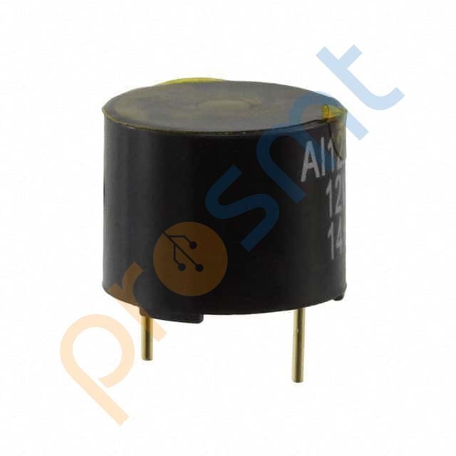 AI-1223-TWT-12V-3-R AUDIO MAGNETIC IND 8-16V TH - ALARM, BUZZER, SIREN