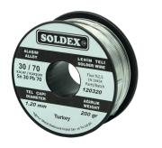 Soldex 1.60mm 200gr Sn30 Pb70 Lehim Teli