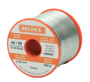 Soldex Lehim Teli 2mm Sn60 Pb40 500Gr