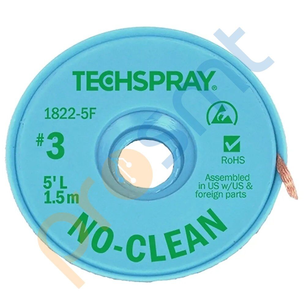 1822-5F No-Clean Desold. Green (1,9mmx1,5m)