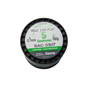 Sentronic SAC0307 Kurşunsuz Lehim Teli - 0.7mm, 500g, %2.2 Flux