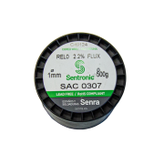 Sentronic SAC0307 Lehim Teli - 1mm, 500g, Kurşunsuz, %2.2 Flux