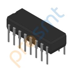 CD74HCT4015E, PUSH-PULL SERIAL TO PARALLEL 16-PDIP kılıf.