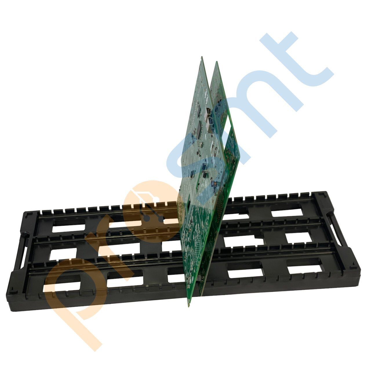 PCB Taşıma Rafı 25 Slot Düz  436x160x32 mm